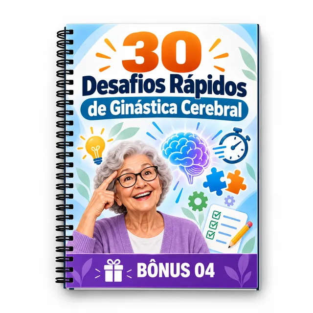Bônus 04 — 30 Desafios Rápidos de Ginástica Cerebral